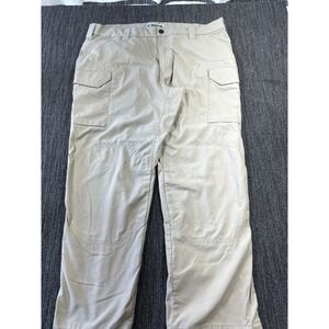 First Tactical Mens V2 Tactical Pants Khaki Tan Ripstop Cargo Pants 42/30